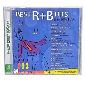House Party Karaoke Best R&B Hits 60s & 70s CD+G Soul Funk Sing Along 16‎ Songs